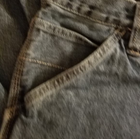 Faded Glory 32 x 32 Blue Jeans Cargo Plumbers - Picture 2 of 3